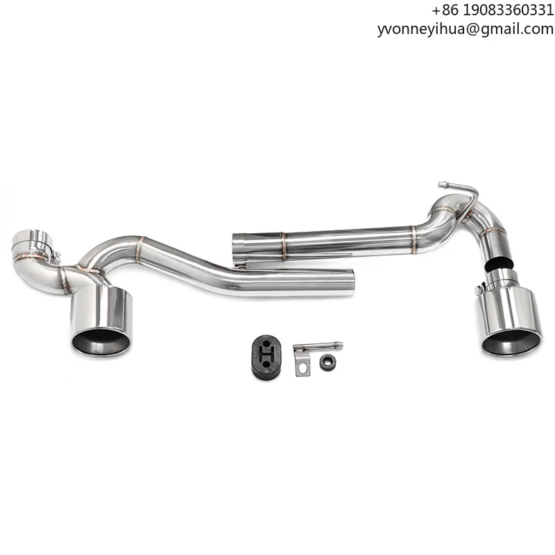 

SYPES Car Exhaust Pipe For Bmw Exhaust Tip E36 E46 E90 E92 316i 318i 320i 325i 330i Up Stainless Steel M Performance Muffler Tip