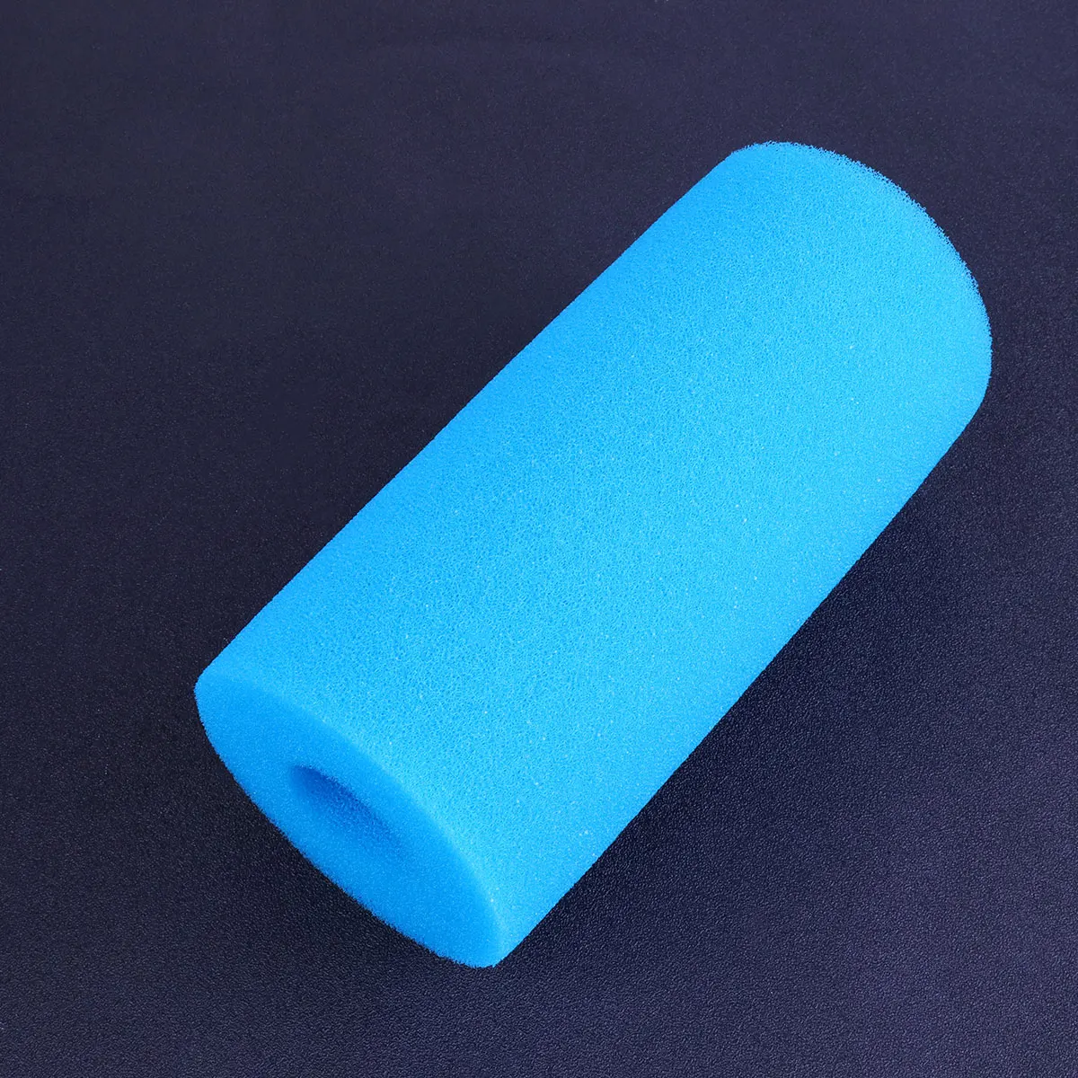 4 Pcs Swimming Pool Accessories Filter Sponge Column Pre-filter Cylinder Blue Fish Tank