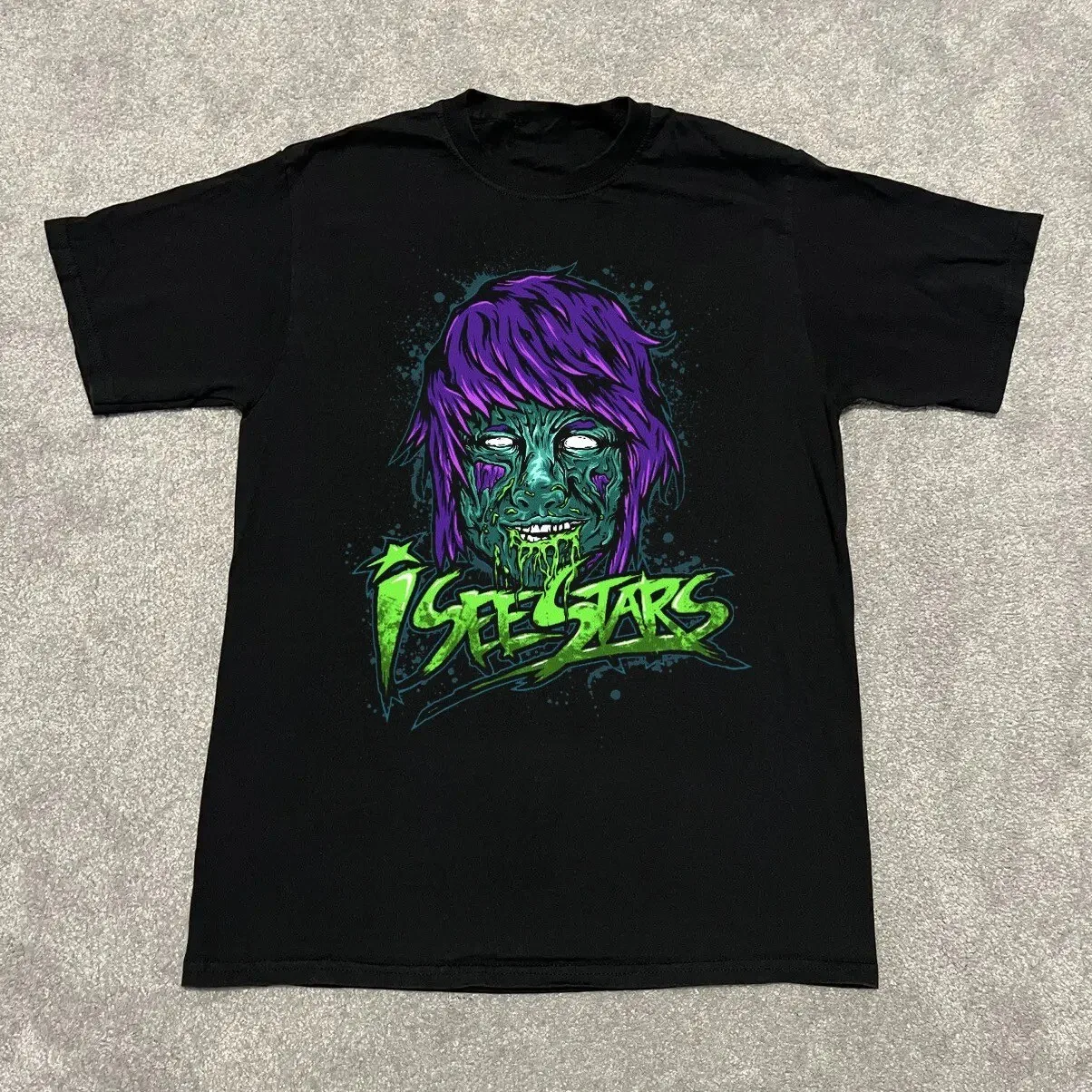 Trend i SEE STARS band Black t-shirt Unisex Cotton tee All Sizes