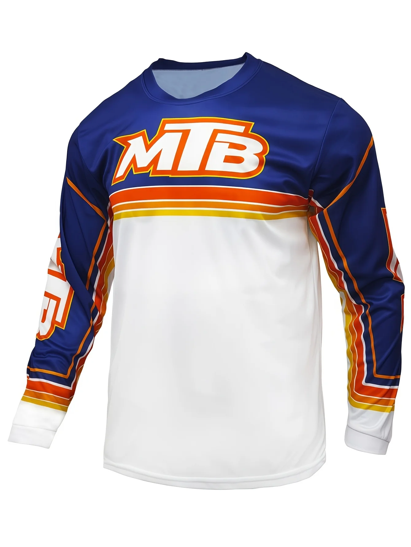 Men's Breathable Motocross & Enduro Jersey – Quick-Dry Performance Gear for Mountain Biking and Off-Road Riding