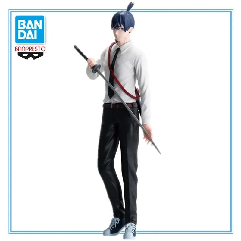 

In Stock Original BANDAI BANPRESTO GRANDISTA Chainsaw Man Hayakawa Aki PVC 22cm Anime Figures Action Figure Model Toys Gifts
