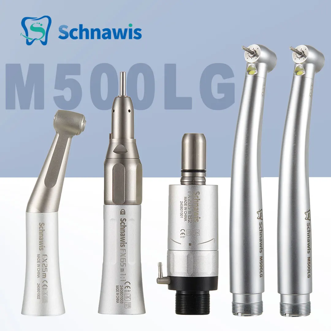 

Dental 1:1 Contra Angle Low Speed Direct Drive Handpiece FX Set 500LG Turbine Handpiece Pa-na-Max2 Turbine Handpiece