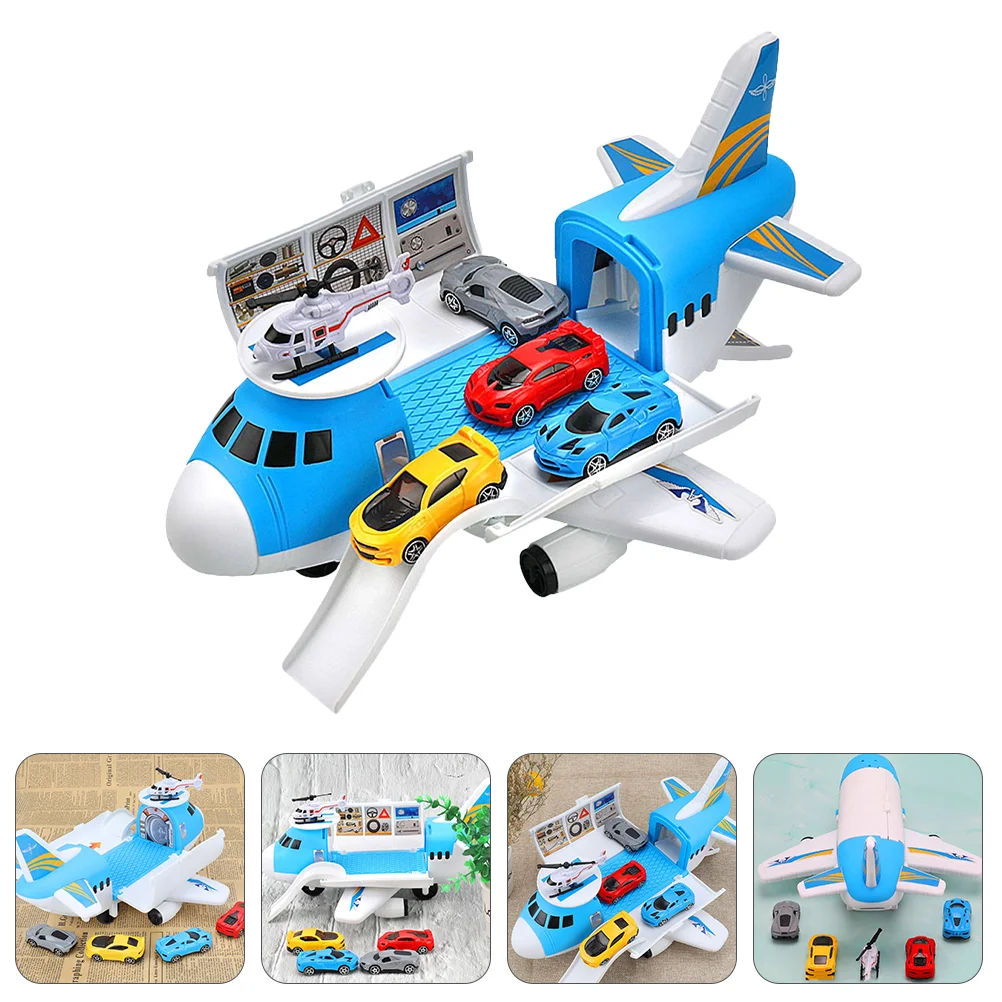 

Transport Plane Cargo Toys Baby Outdoor Kids Storage Airplane Simulated Racing Educational Infant for Early Boys