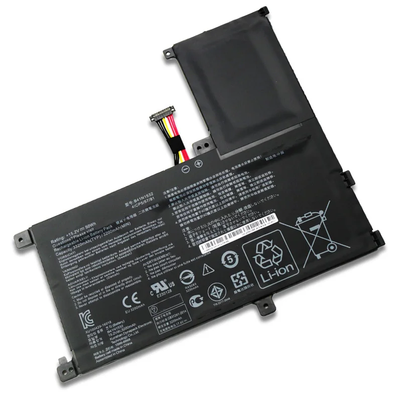 UGB New B41N1532 Battery For Asus ZenBook Flip Q504UAK,Q504UA,UX560UAK,UX560UA-FZ020T,FZ018T,BBI5T12,Q534UA