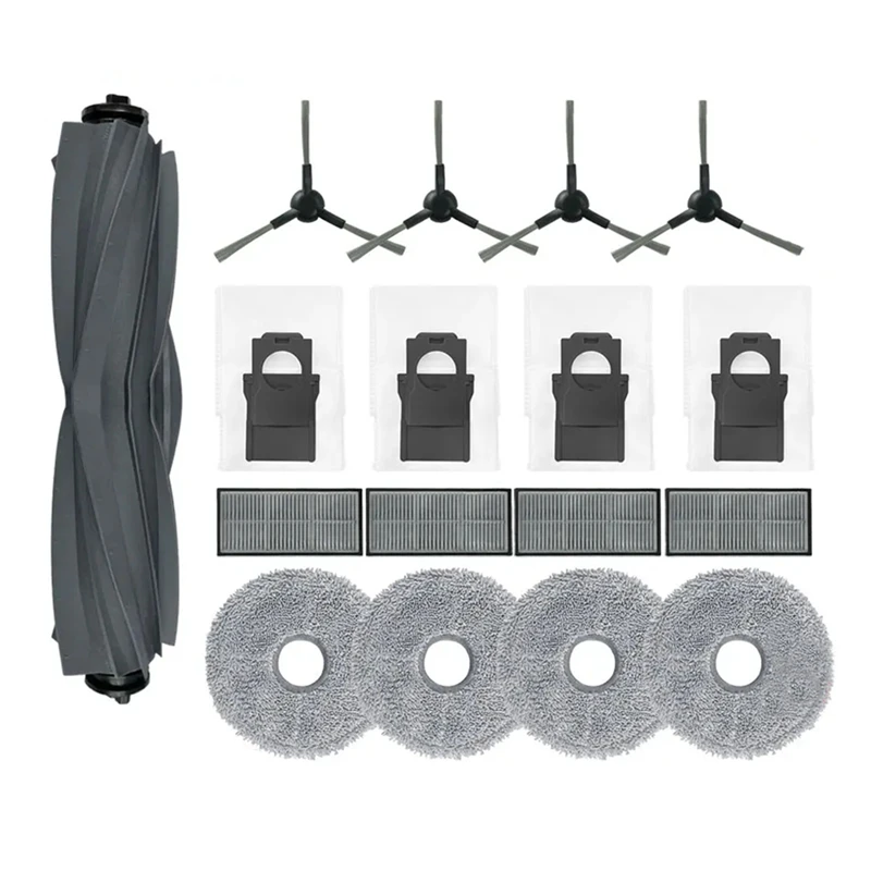 Comprehensive Cleaning Kit For Dreame Bot L10s Pro Ultra Robot Vacuum: Brushes, Mop, Filter, And Dust Bags