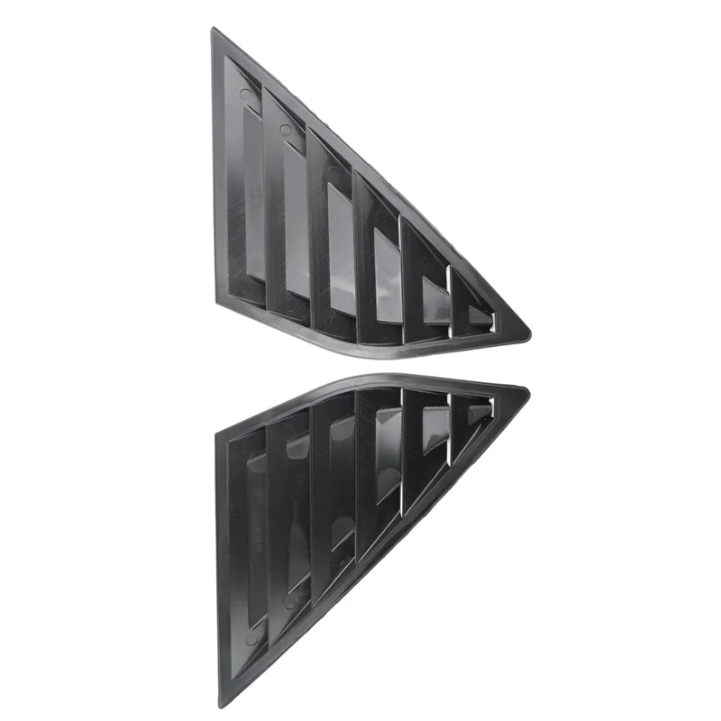 

Car Rear Window Blinds Side Tuyere Louvers Vent Cover For Ford Focus MK3 Hatchback 2012-2018