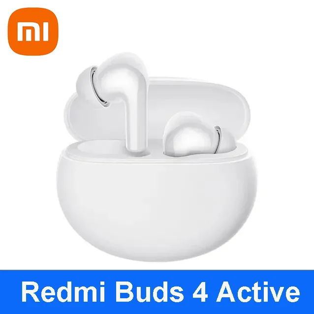 

Mijia Xiaomi Redmi Buds 4 Active TWS Active Noise Cancelling Bluetooth 5.3 Wireless Earphone Waterproof Sport Headphone