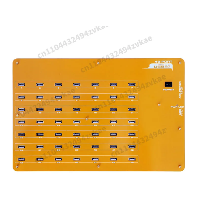 USB 2.0 For Windows/Mac OS/Linux/Phone NewIndustrial Grade 49 Port High-Speed Hubs/Charger With Data Transmission