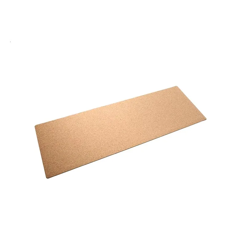 YTYIN Custom Made 4mm Thickness Promotional Cork Yoga Mat Natural Rubber For Promotions