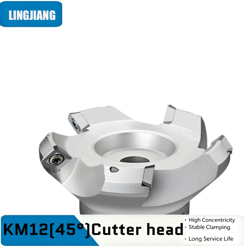 KM12 SE12 45 degree Cutter head SEKT SEHT Insert SEKT1204 SEKT1204 for FMB FMB22 FMB27 FMB32 FMB40 Tool Holder bracket tool