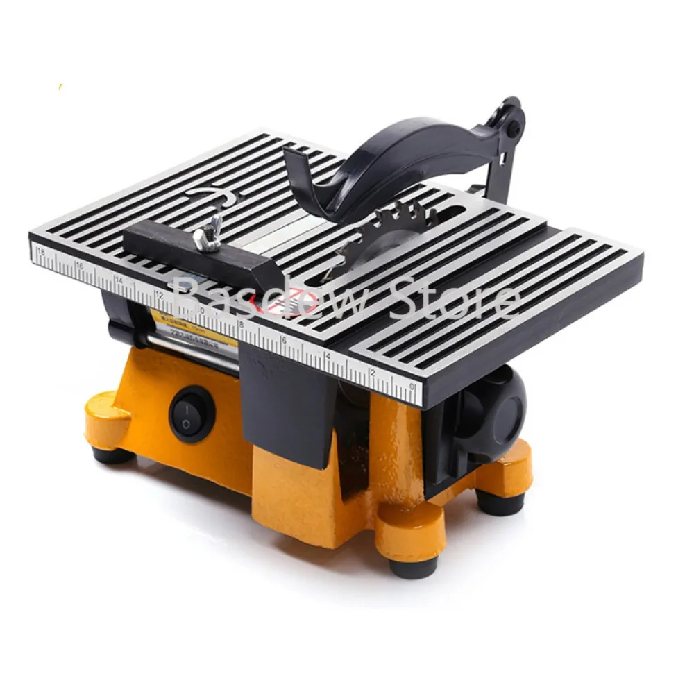 

Desktop Workshop Miniature Table Saw Mini Desktop Sawing Machine Wood Steel Plate Glass Tile Cutting Machine