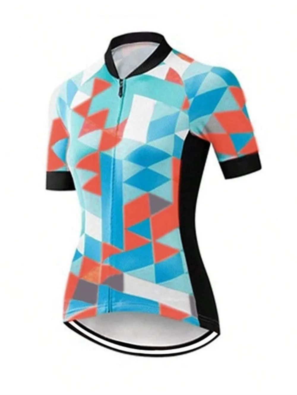 Women\'s Cycling Jersey Quick Dry Breathable Bike Shirts with Pockets, Bicycle Clothing for Road Biking Riding