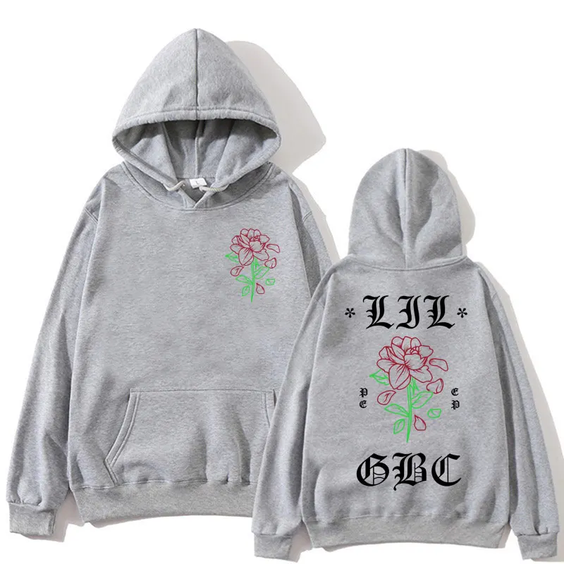 مغني الراب ليل اللمحة لايف للأبد ألبوم هوديس الرجال موضة Harajuku الهيب هوب القوطية البلوز المتضخم القطن ملابس رياضية كاجوال الذكور