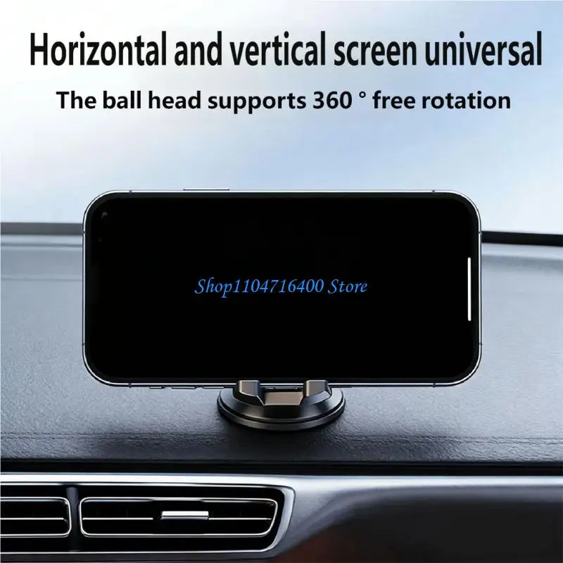 

y1gd Vehicle Cup Holder Mount Phone Holder Double Adjustable Head For 4.7in to 7.2in Device Silicone Pad Smartphone Stand