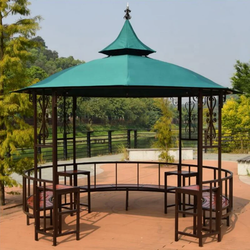 

Designs Outdoor Furniture Garden Pavilion Gazebo Outdoor Waterproof Gazebo Tent for Sale