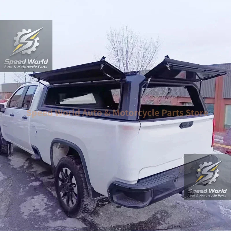 Factory Hot Sale Quality Aluminum Alloy Split High Cover Ft Long Bed Pickup Truck
