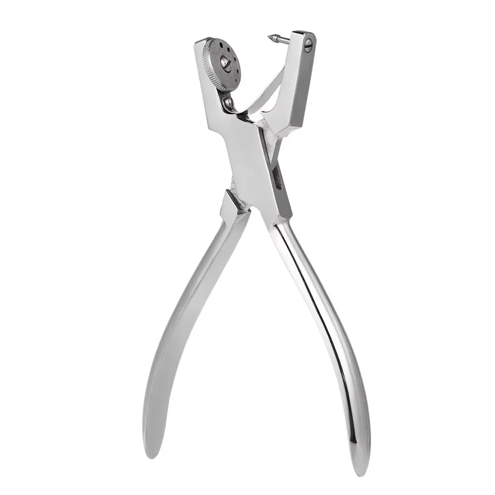Dental Rubber Dam Punch Perforator Stainless Steel Lab Instrument for Dentist Clinic Endodontic Tools