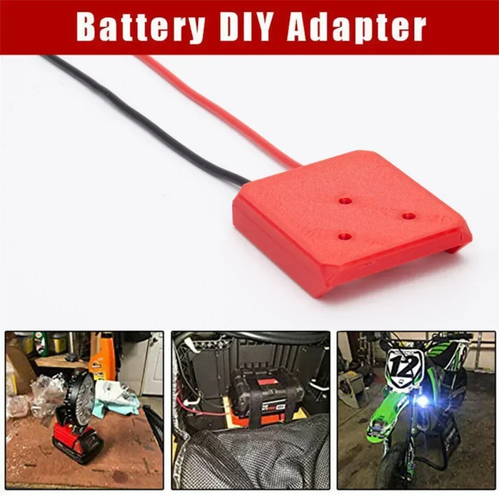 Adaptador de batería para Ozito 18V, conector de alimentación de base de batería, de calibre 12/14 robotico (batería no incluida)