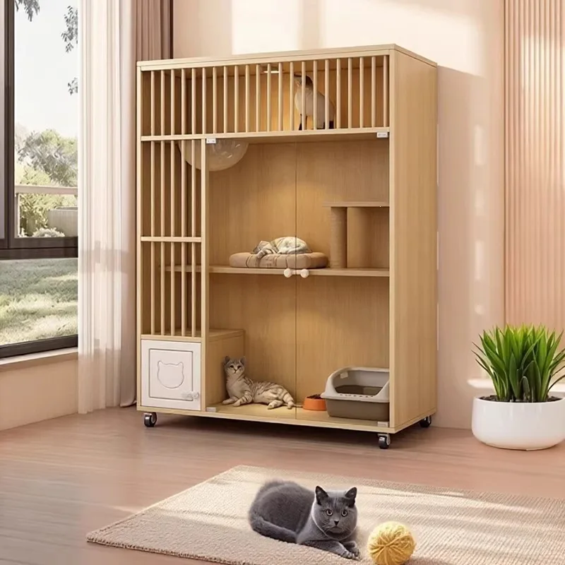 

Villa French Nest Indoor Cabinet Household Multi-layer Large Space Breathable New Panoramic Universal