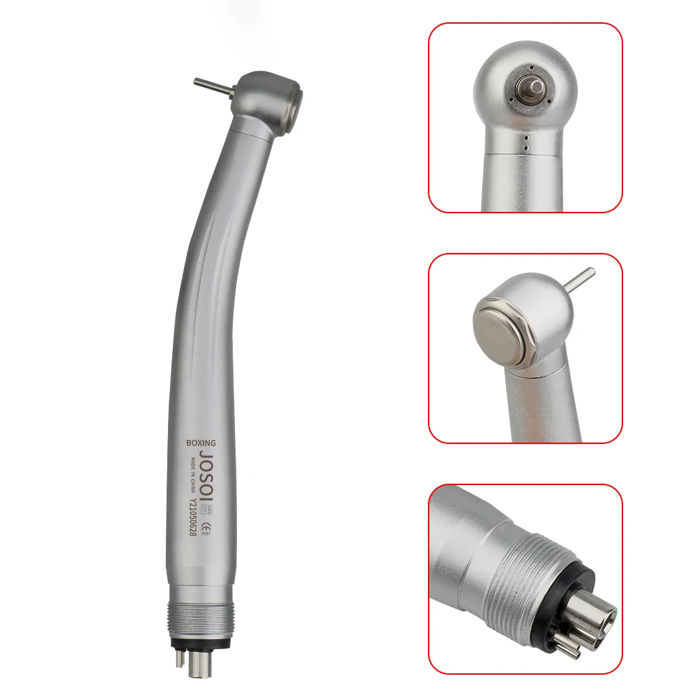 Dental Handpieces High Speed Standard Push Button 3 Turbine Triple Water Spray Dentistry Tips Air Turbine 2/4 Holes Dental Set