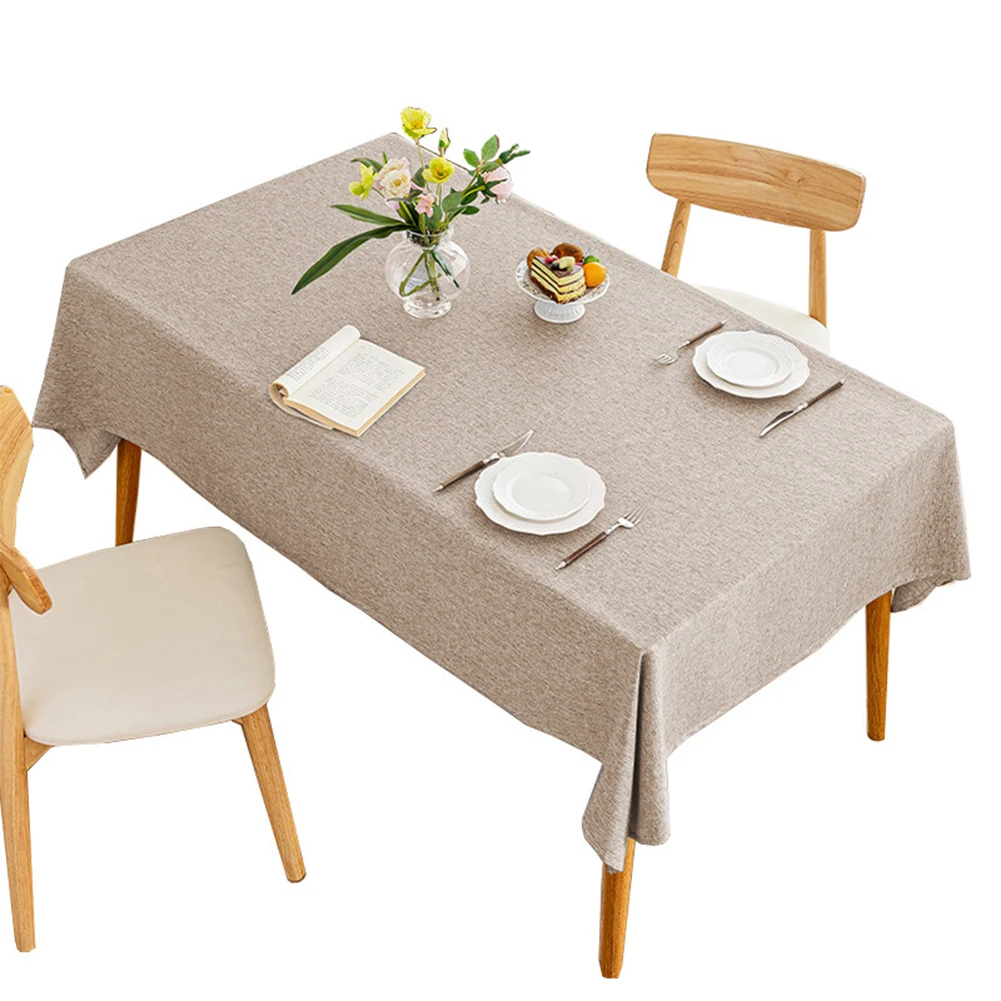 

Kitchen Table Cloth For Home Linen Cotton Dining Tablecloth Kitchen Decorative Rectangular Coffee Cuisine Party Table Covers