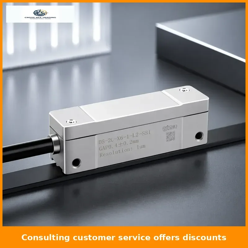Resolution 1um BISS C/SSI Signal Output Absolute Value Scale Magnetic Grating Scale Magnetic Sensor Linear Displacement