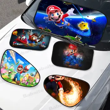 Hra Super M-mario auto sluneční clona kryty univerzální auto závěs auto okno sluneční clona chránič příslušenství 10 nejlepší prodej Záclony Super Mario - №6