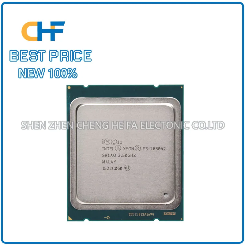Intel Xeon E5 1650V2 6 Core 12 Thread 3.50GHz 130W LGA2011 CPU processor E5-1650V2