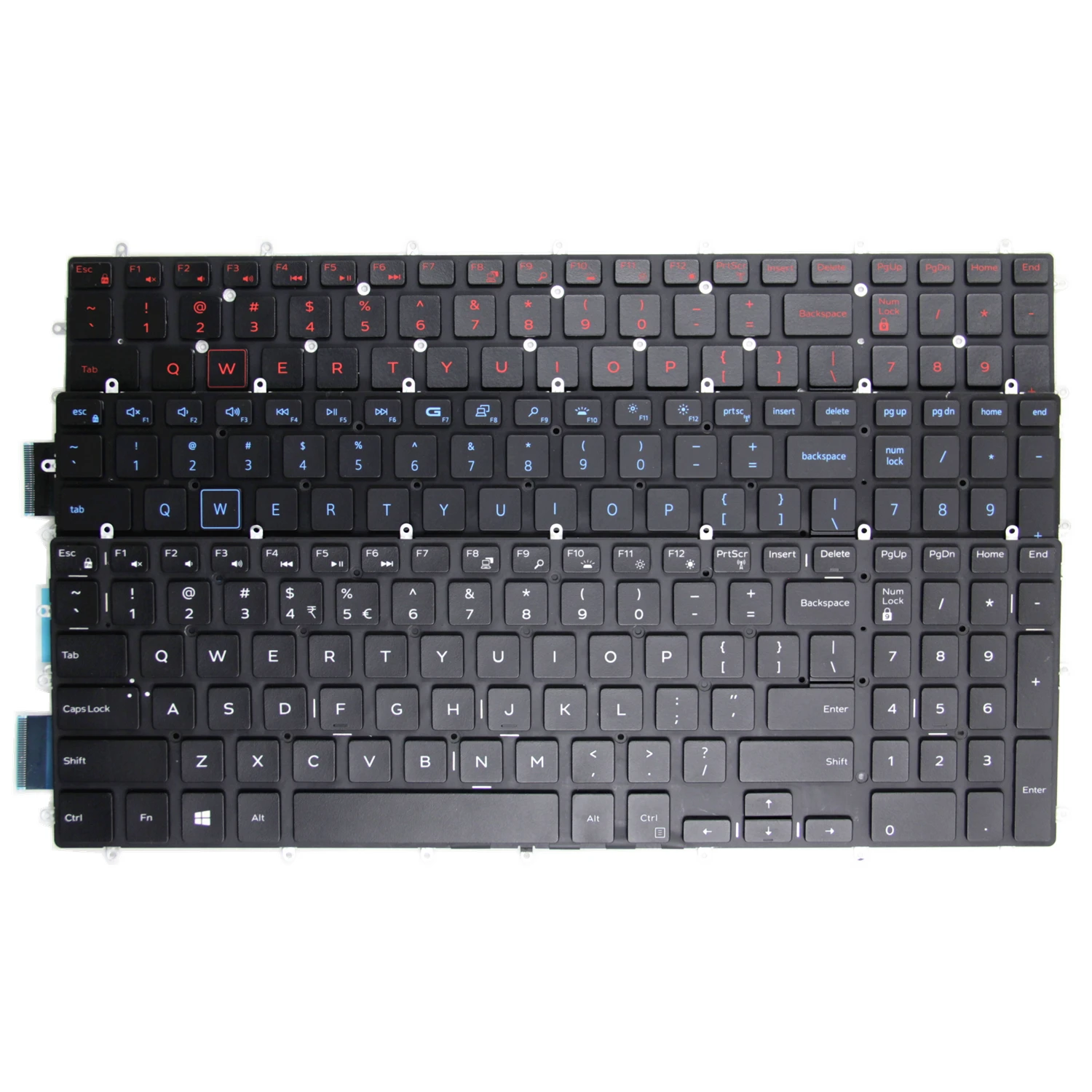 

100%New Original US Keyboard for Dell 5583 3572 3578 7577 G5 5590 5587 G7 7790 7580 7590 G3 3590 P72F P71F Laptop Keyboard