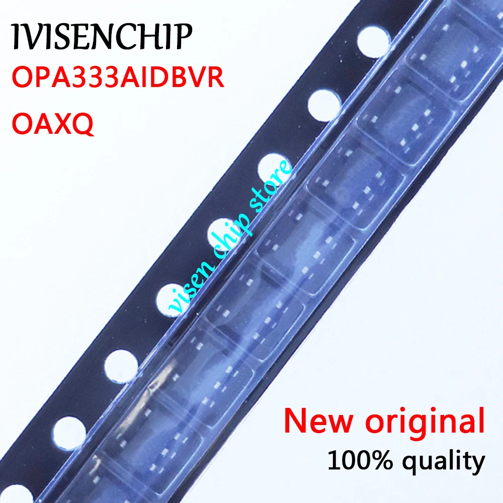 OPA333AIDBVR OPA333 OAXQ SOT23-5 Chipset, 10 unidades