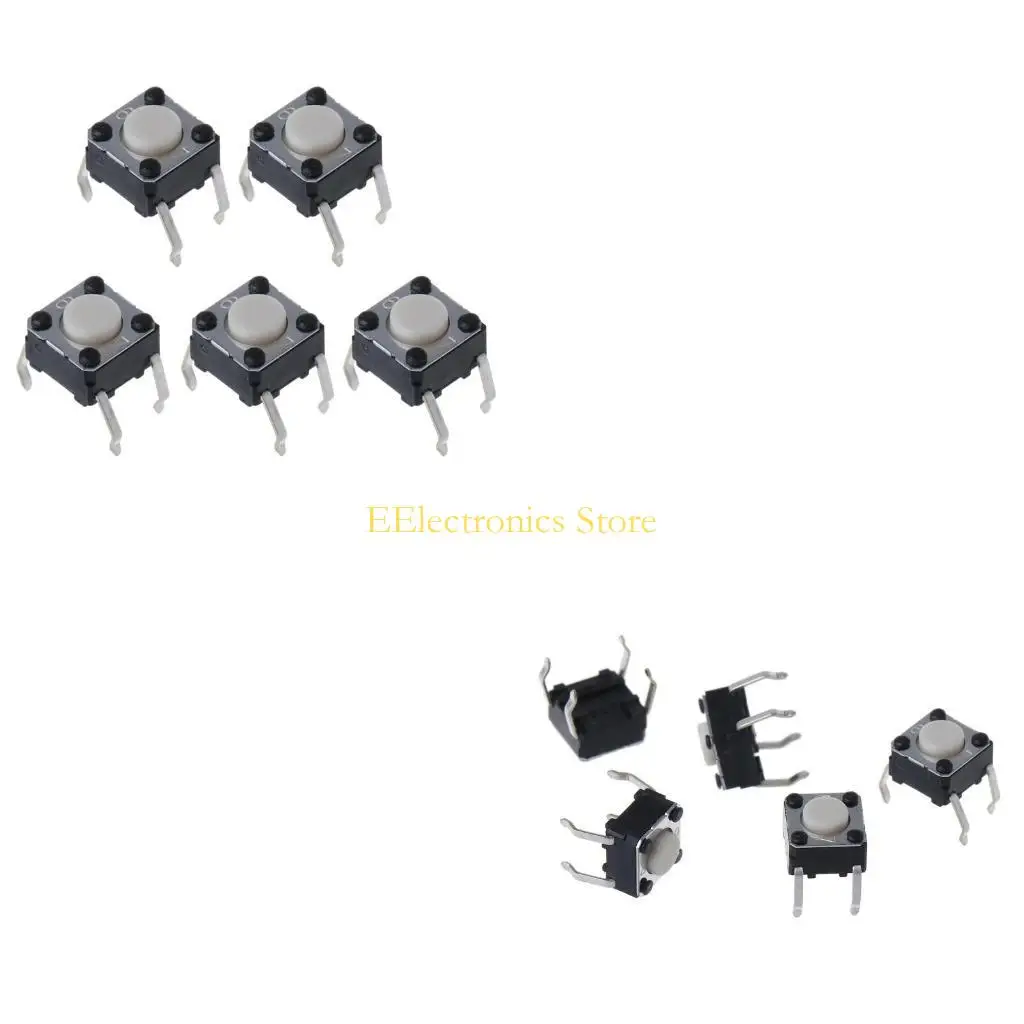 B03C 4Pin Computer Mouse Replacement Micro Switch 3 Million Click Life Mouse Micro Button for M185 M215 G300 G402