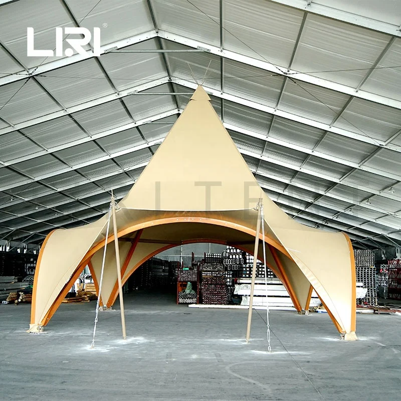 

Wholesale Large Frame Teepee Yurt Glamping Indian Tent for Camping
