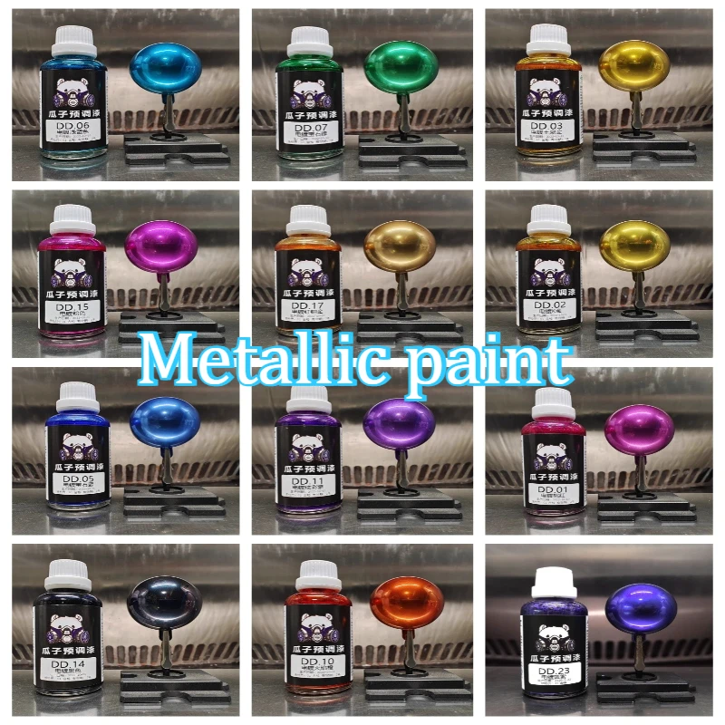 

Электролитическая металлическая краска/эмаль, не требующая разбавления, с высоким индексом цветопередачи, для моделей с изменяемым цветом, с улучшенной яркостью