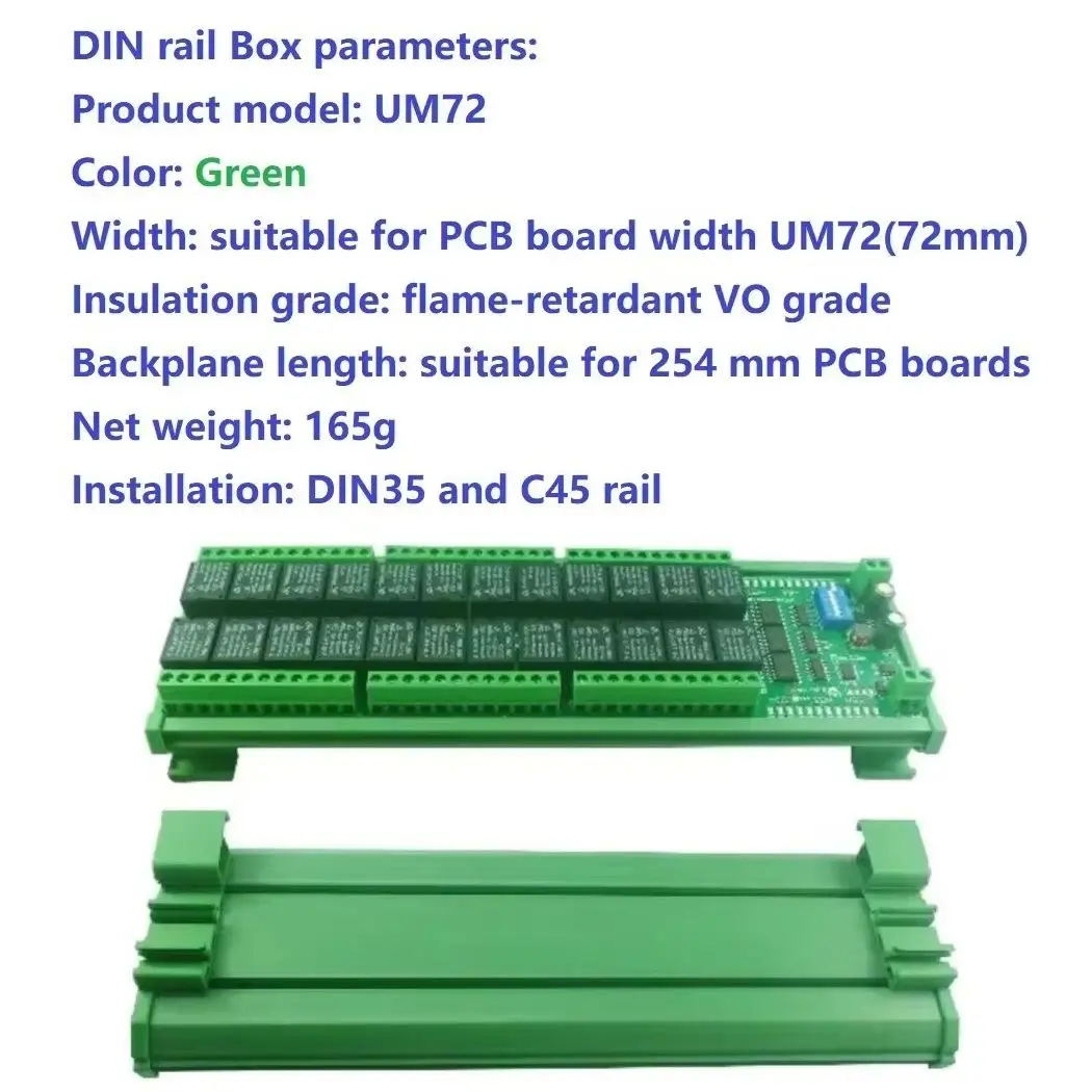 

24CH RS485 ON/OFF Momentary Delay Latch 12V 24V Relay Module Uart Modbus PLC IO Board N4DOJ24 for Motor LED Smart Home Diy