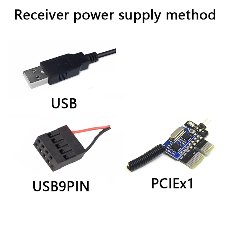 Wireless PC Switch Bottom Cute Cat Claw  Computer Desktop Switch Host PC External Wireless Power On/Off Key