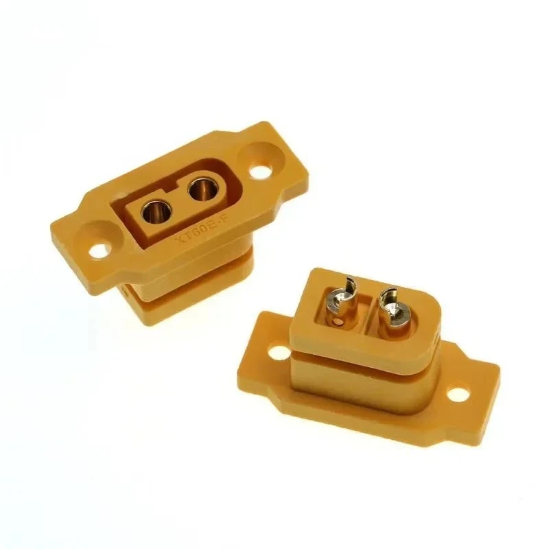 XT60BE-M Battery Connector XT60 Male Plug Gold-plated XT60 Mountable Connector Yellow Socket Or XT60H-F Quickly Charge