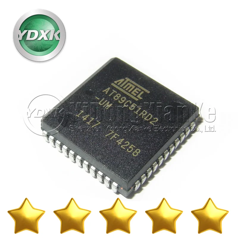 AT89C51RD2-UM PLCC44 AT89C52-24JC Electronic Components AT89C52-24JI AT89C52-24JU AT89C55WD-24JU AT89LS8252-12JI AT89S51-24JC