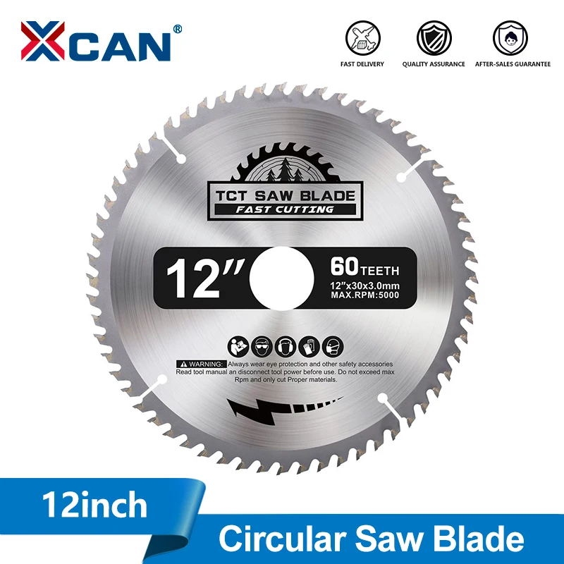 xcan-12-''-300-ミリメートル-tct-丸鋸刃鉄鋼金属切断刃-60t-超硬鋸刃