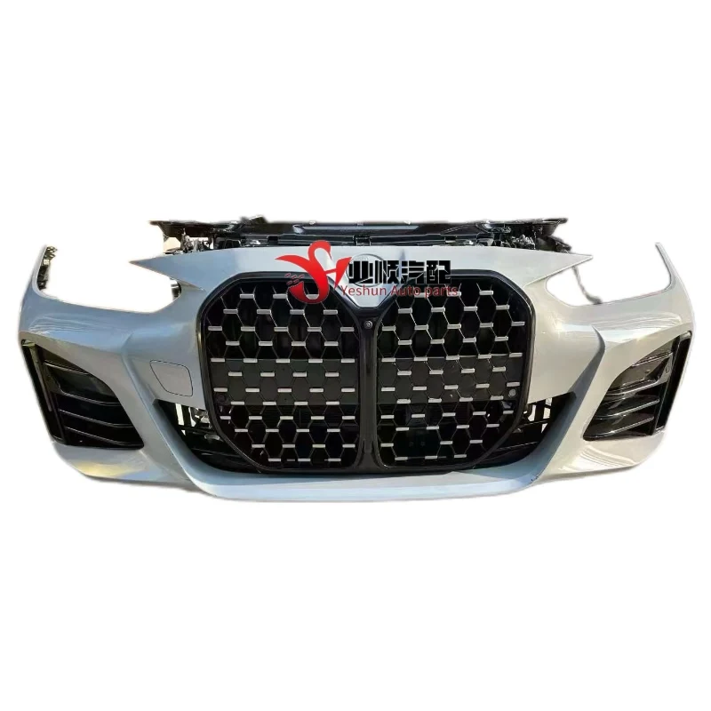 For  M4 M2 4 Series G26 ABS Plastic Rear Bumper Body Kit with LED Lights New  Hood Upgrade