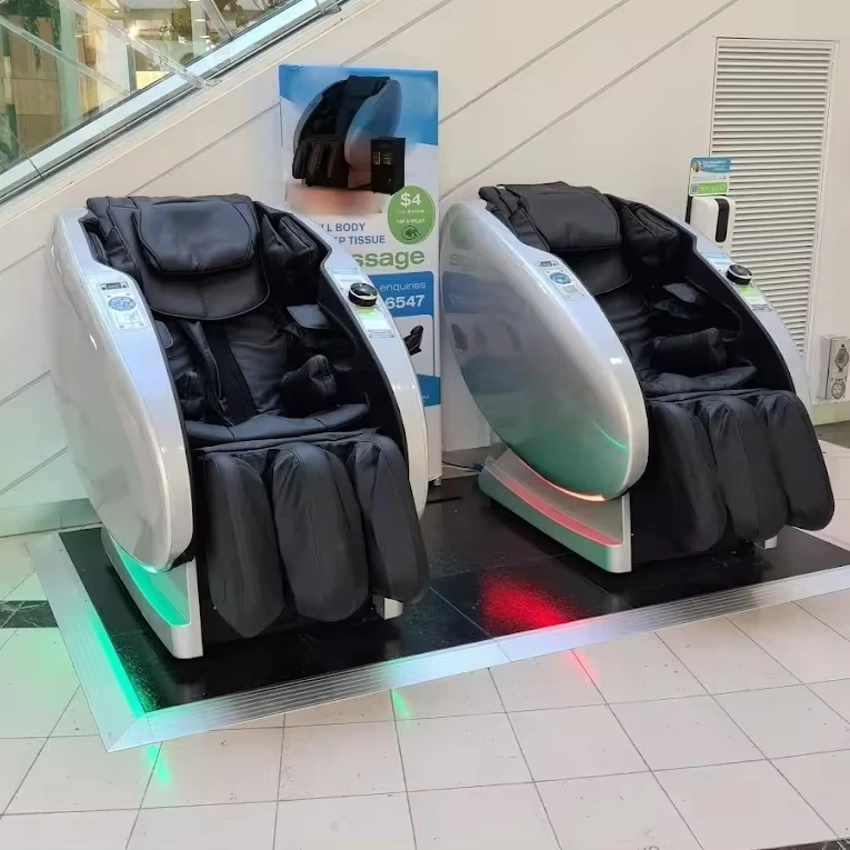 Silla de masaje expendedora comercial de cuerpo completo, nueva versión HENGDE