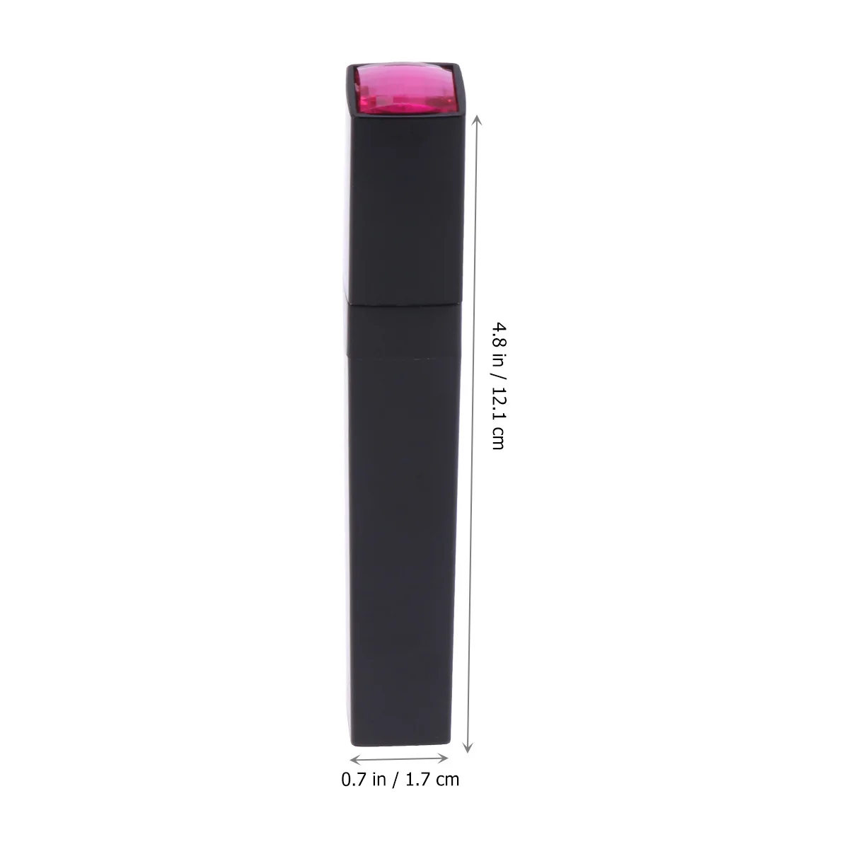 3 Stuks 12G Vierkante Lege Mascara Flessen Zwart Lichtgewicht Compact Lekvrij Reizen Wimper Lijm Eyeliner Buis Container