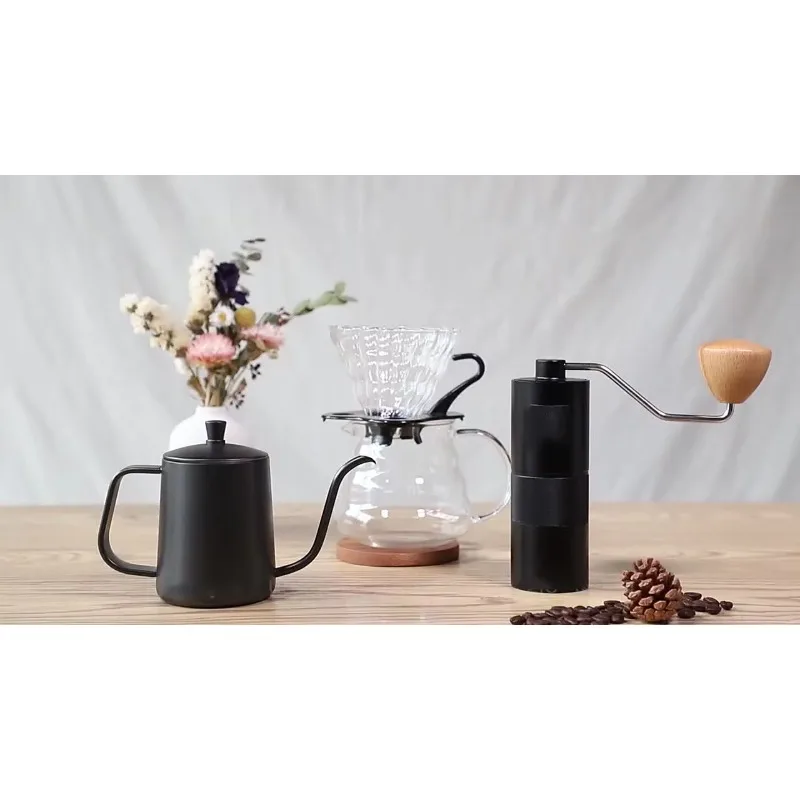 Hand brewed coffee pot set Pour over coffee machine gift set