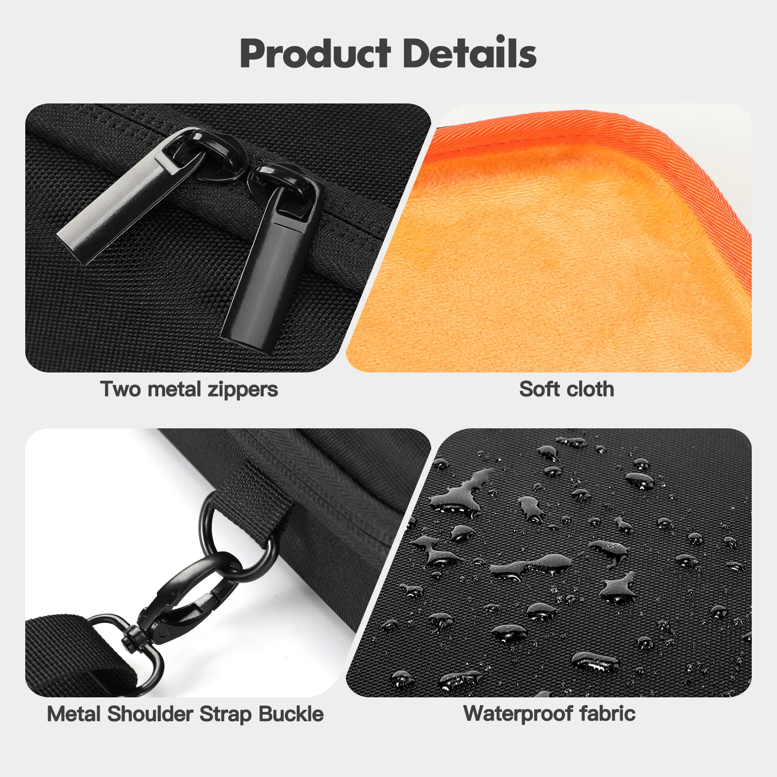 EVA Carrying Case for Akai MPK Mini 4 MIDI Keyboard Controller Organizer Bag Portable Storage Bags Outdoor Travel Carry Cases view 5