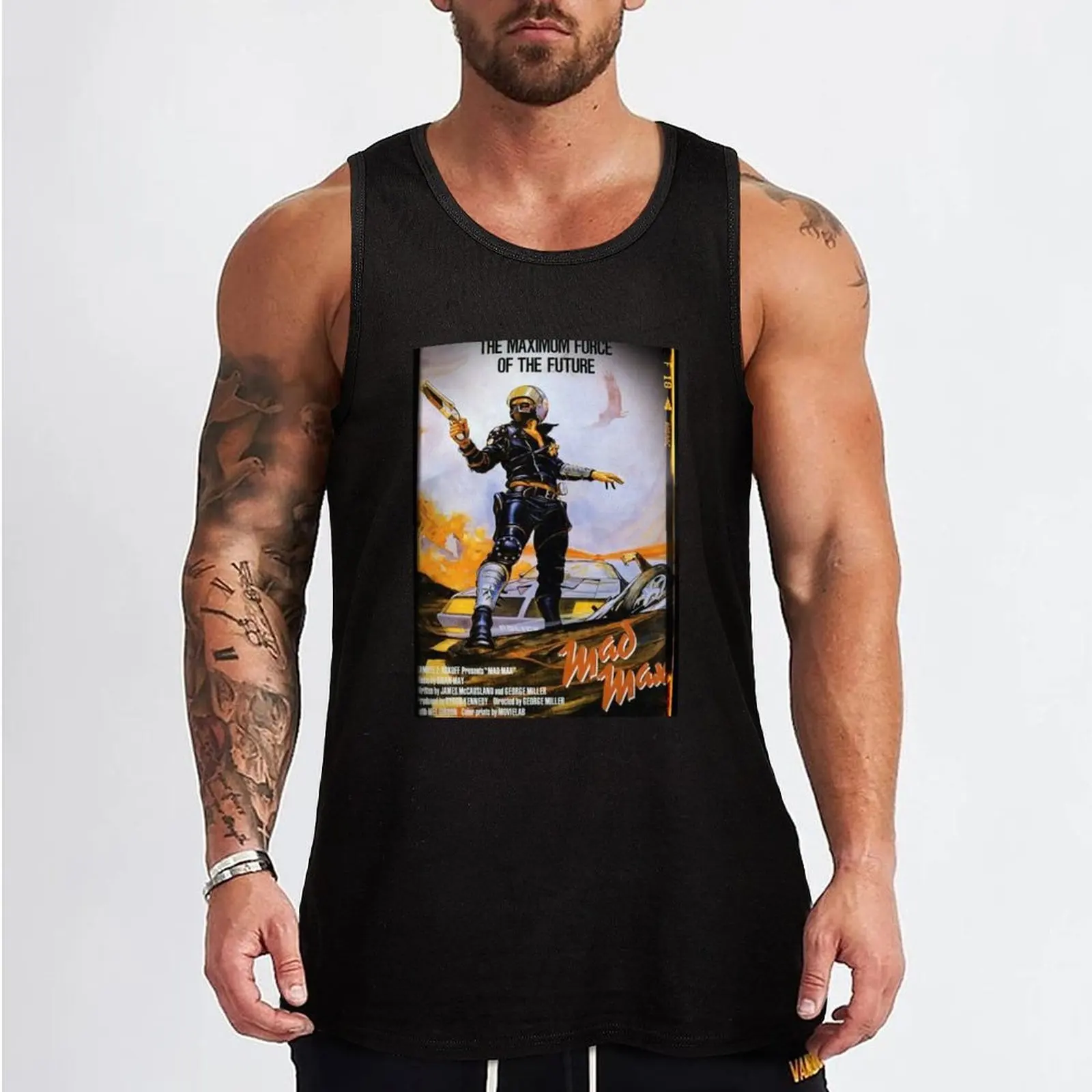 MAD MAX Tank Top Casual Everyday Wear Tank Top Loose Sleeveless Soft