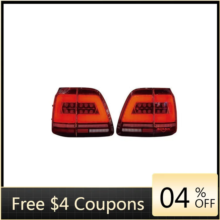 

High quality hot sellingLC100 1998-2007 Taillights Tail Rear Brake Stop Light Lamp Upgrade LED Taillight Assembly for ToyotaS La
