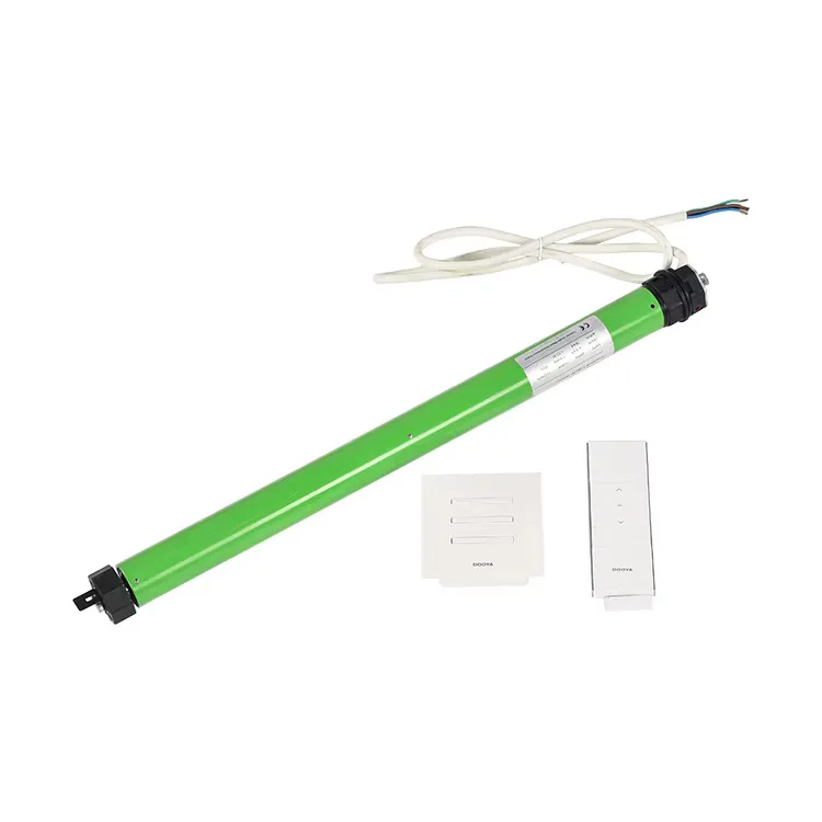 High Quality Smart Home System 35mm Tubular Motor, Solar Powered Remote Control Outdoor Vertical Roller Shutter Motor
