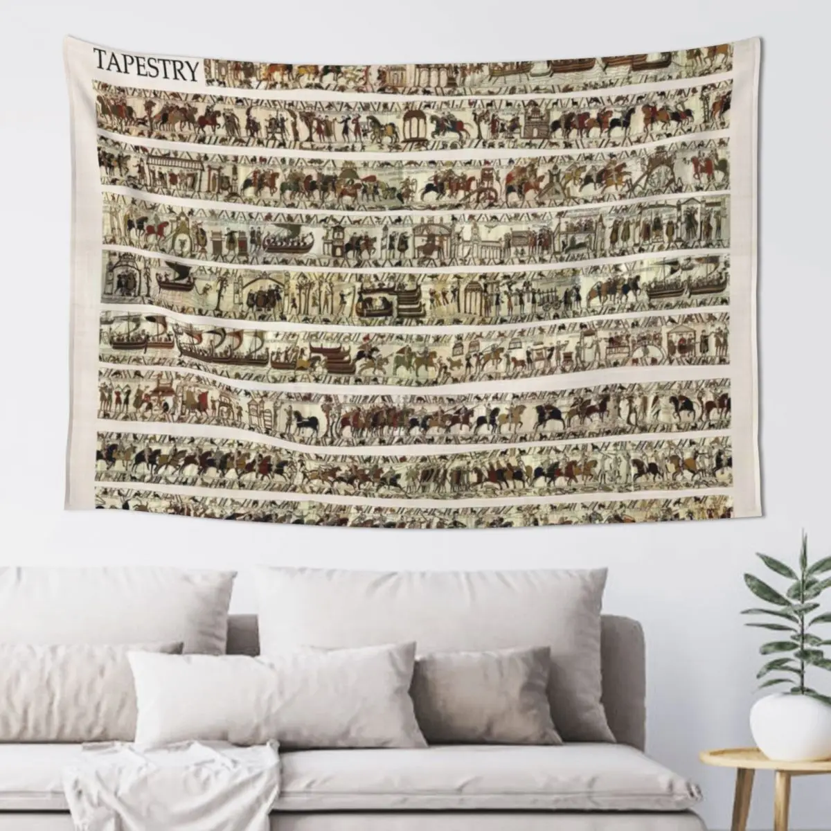 The COMPLETE Bayeux Tapestry Cute Room Things Room Decor Tapestry