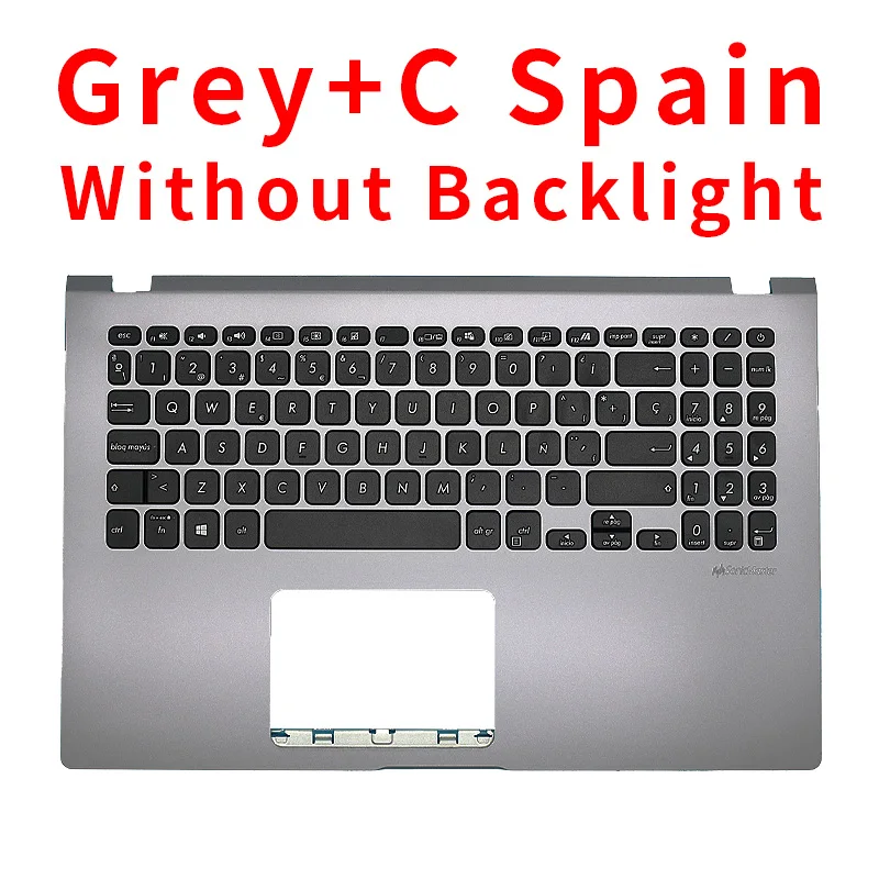 Imagem -06 - Teclado Retroiluminado para Laptop para Asus Vivobook Brasil Espanhol X509 X515 X509b X509d X509f X509j X509m X509u X509ua X509fa Capa