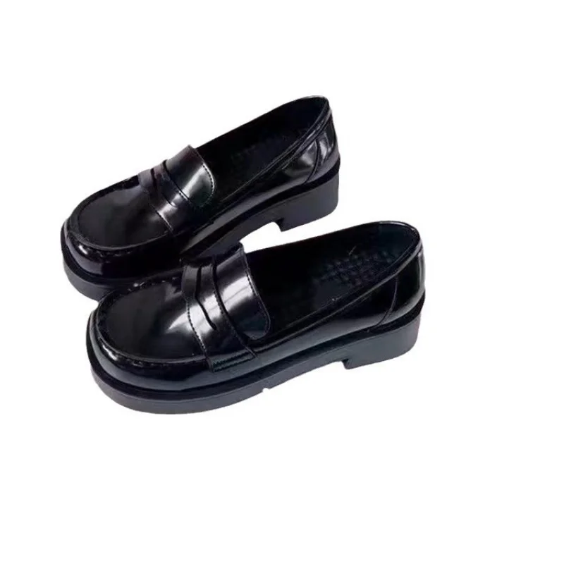 حذاء مسطح بفيونكة نسائية لربيع وخريف 2025 | منصة مكتنزة وتصميم سهل الارتداء | أحذية كاجوال لطيفة للطلاب على الموضة الكورية #5