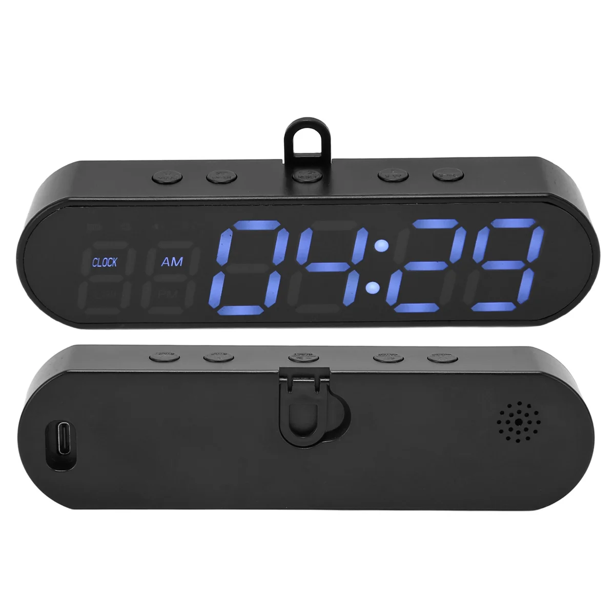 SLQZT Interruttore timer da palestra portatile Multifunzionale 1000MAh USB Fitness Sport Intervallo Allenamento Timer Sveglia